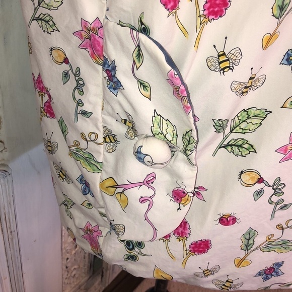 Unique Nature Novelty Print Puffy Buttons Puffer Jacket Size Medium - Picture 5 of 16